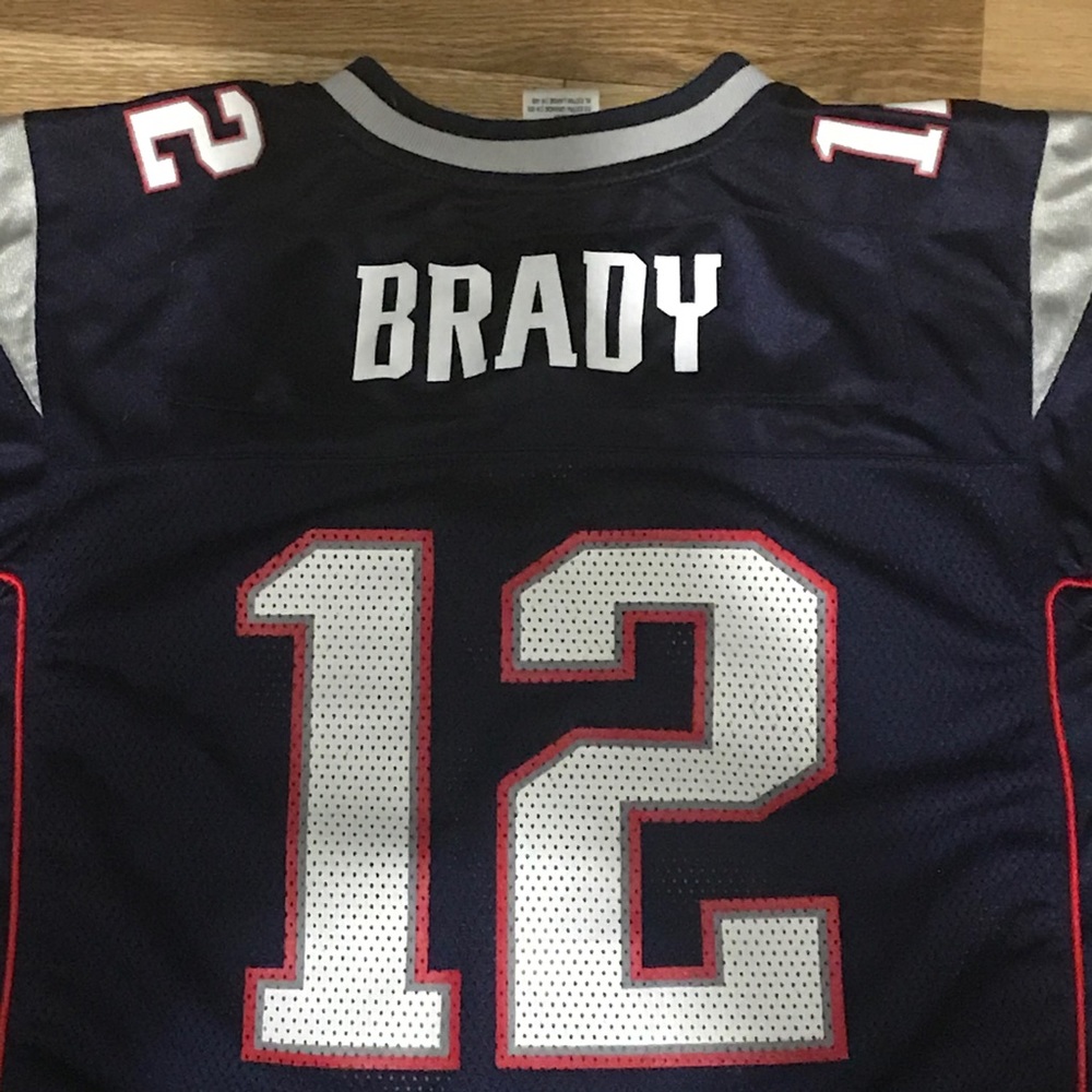 XL youth Tom Brady New England Patriots Jersey